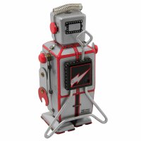 Robot - Tin Toy Robot - Silver
