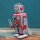 Robot - Tin Toy Robot - Silver