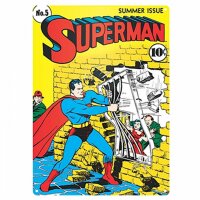 Blechschild - Superman - No.5 Summer Issue - Nostalgie...
