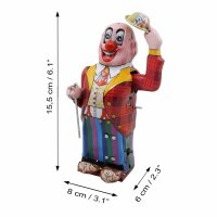 Tin toy - collectable toys - Clown