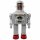 Roboter - Astro Spaceman - silber - Blechroboter