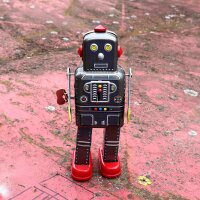 Robot - Space Man - Tin Toy