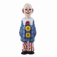 Tin toy - happy clown - circus - tin figure