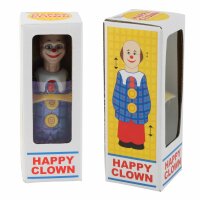 Tin toy - happy clown - circus - tin figure