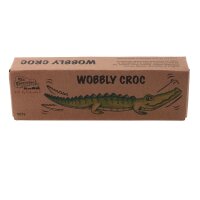 Blechspielzeug - wackelndes Krokodil - Wobbly Croc - Blechkrokodil