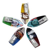 Tin toys - Small recycling boat - Candle boat - Pop pop...