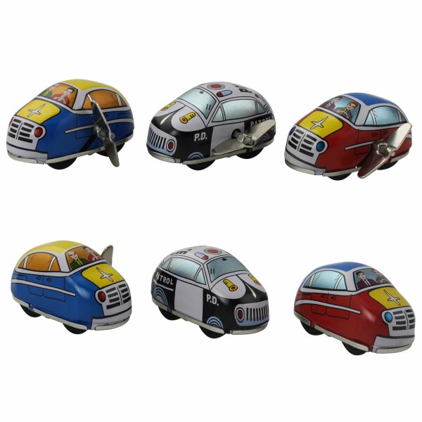 Tin toys - wind-up car - vintage classics - tin car
