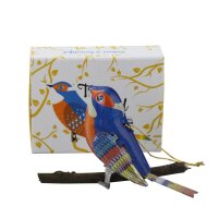 Blechspielzeug - Vogel - Deko Anhänger - Metall Ornament 04