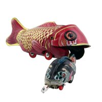 Tin toy - collectable toys - Fish eats Fish