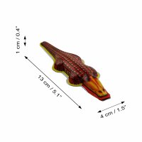 Blechspielzeug - Knack Krokodil - Blechkrokodil