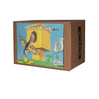 Vogel Spardose - Baja Bank - Blechspielzeug - Blechspardose