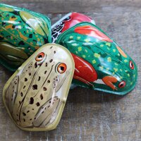 Blechspielzeug - Knack Frosch - Knackfrosch aus Blech