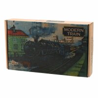 Tin toys - fairway with locomotive - Modern Train Set - including wind-up locomotive