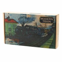 Tin toys - fairway with locomotive - Modern Train Set - including wind-up locomotive