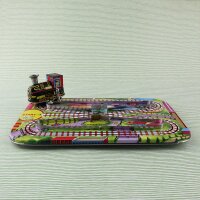 Tin toys - fairway with locomotive - Modern Train Set - including wind-up locomotive