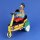 Tin toy - collectable toys - Clown Tricycle