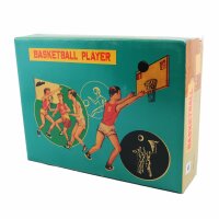 Blechspielzeug - Basketballspieler - Basketball aus Blech