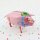 Tin toy - collectable toys - Polly the pig pink - blue