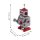 Robot - small robot - silver-red - tin robot