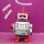 Robot - small robot - silver-red - tin robot