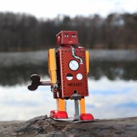 Roboter - kleiner Roboter - Lilliput - Blechroboter