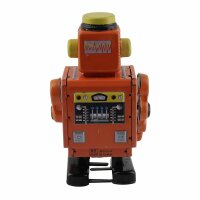 Roboter - kleiner Roboter - orange - Blechroboter