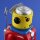 Robot - Mr. Robot the mechanical brain - red - tin robot