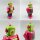 Roboter - Walking Robot Woman - Roberta - pink - Blechroboter