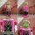 Roboter - Walking Robot Woman - Roberta - pink - Blechroboter
