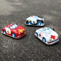 Tin toys - rescue racer - racing car - various colors