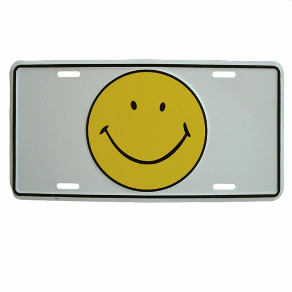 Car plate - Smiler