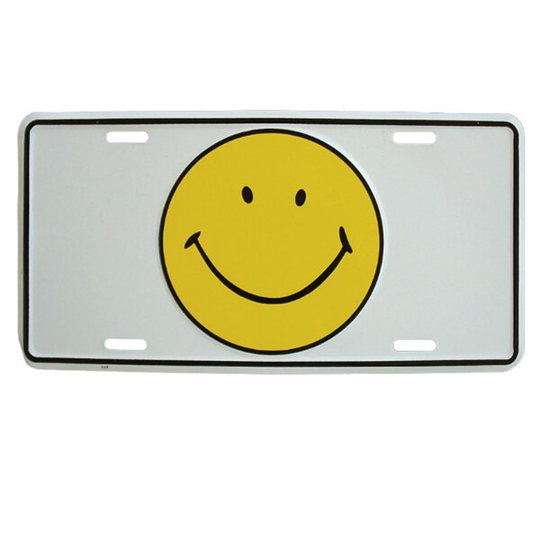 Autoschild - Smiler - Blechschild