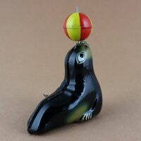 Tin toy - collectable toys - sea lion with ball seal seal circus