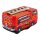 Tin toy - collectable toys - fire brigade - ladder vehicle - red - fire engine