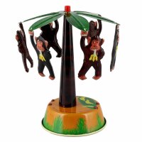Tin toy - collectable toys - carousel with monkeys -...