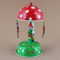 Tin toy - collectable toys - carousel with dwarfs - gnomes - dwarf carousel