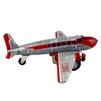 Blechspielzeug - Propeller Flugzeug Douglas DC-3 Rosinenbomber Blechflugzeug