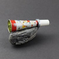 Blechspielzeug - Mini Trompete Party Tröte Pfeife aus Metall