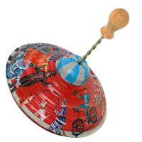 Blechspielzeug - Kreisel Brummkreisel Pumpkreisel...