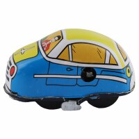 Tin toy - tin car Car Highway - suitable for play track blue