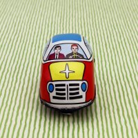 Tin toy - tin car Car Highway - suitable for play track red