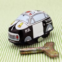 Tin toy - tin car Car Highway - suitable for play track black