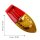 Tin toy candle boat Speedy G red pop pop tin boat rattle boat
