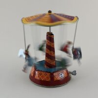 Blechspielzeug Karussell Swing Modell 01 kleines Jahrmarkt Blechkarussell Rummel Kirmes