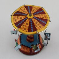 Blechspielzeug Karussell Swing Modell 01 kleines Jahrmarkt Blechkarussell Rummel Kirmes