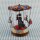 Tin toy carousel Swing model 02 small funfair tin carousel