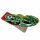 Tin toy clicker frog tin clicker big made of tin green