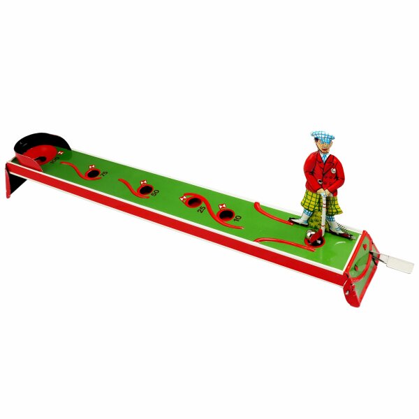 Tin toy golf lawn game golfer golf player made of tin