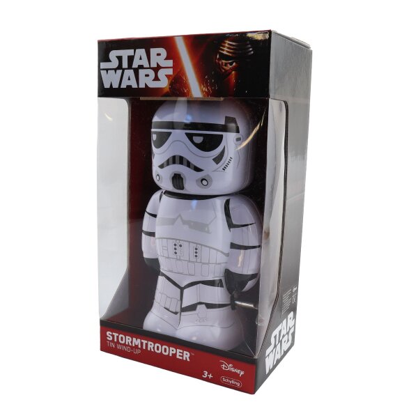 Stars Wars Tin Toy Robot Stormtrooper Tin Robot Stormtrooper white