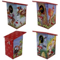 Bird money box savings box money box tin money pot